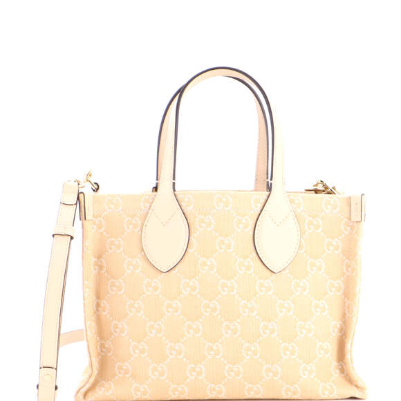Gucci Handbags - Gucci Medium Ophidia Shopper Tote GG Denim